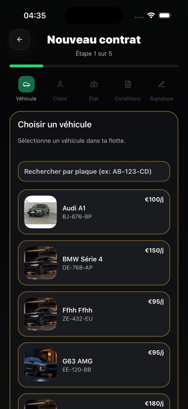 Gestion des contrats de location Locatum - Modèles pré-remplis et signature
